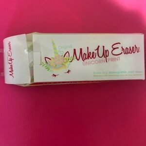 MakeUp Eraser Unicorn Print Makeup Remover - Pink